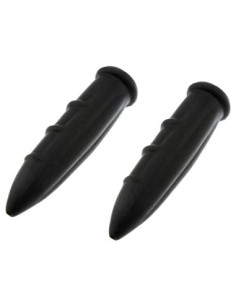 Vintage Lowrider Bullet Grips 7/8 long 135mm VLP-35 Black.